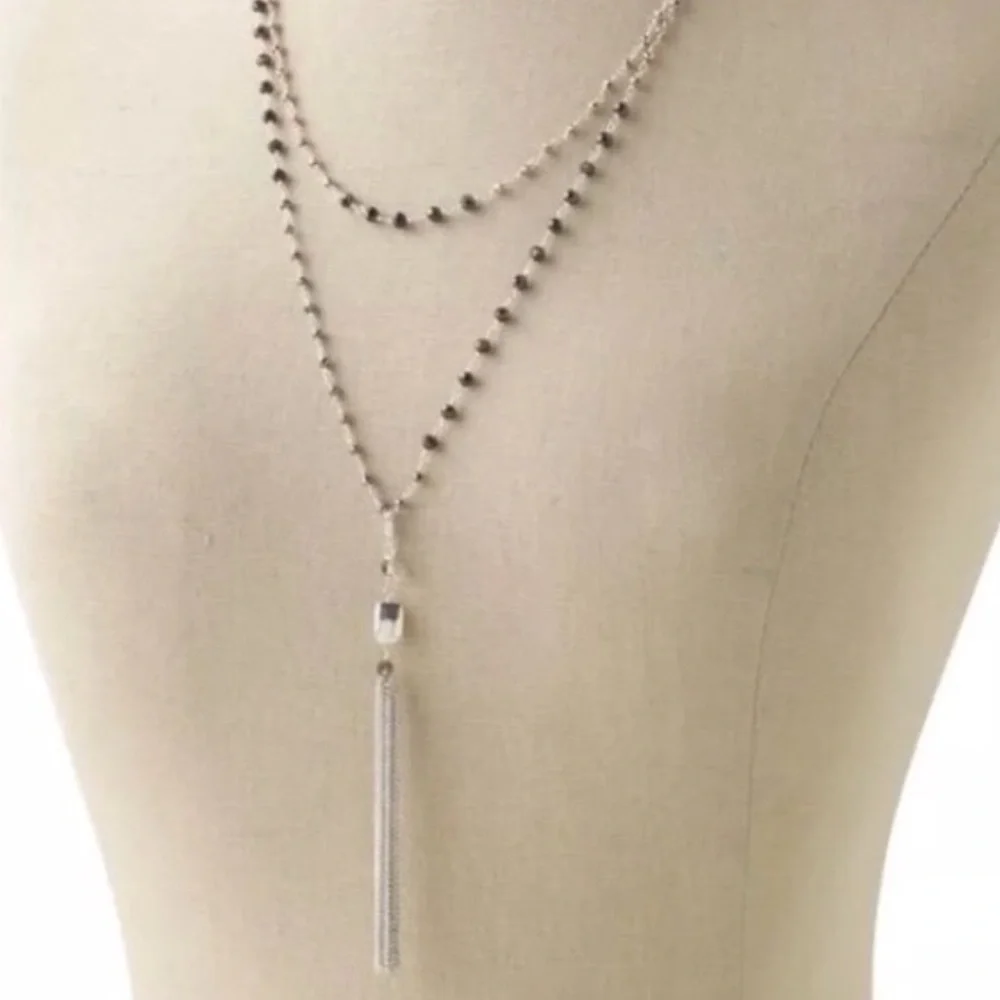 :: S&D SILVER [Retired] Gitane Tassel Necklace - Picture 4 of 7